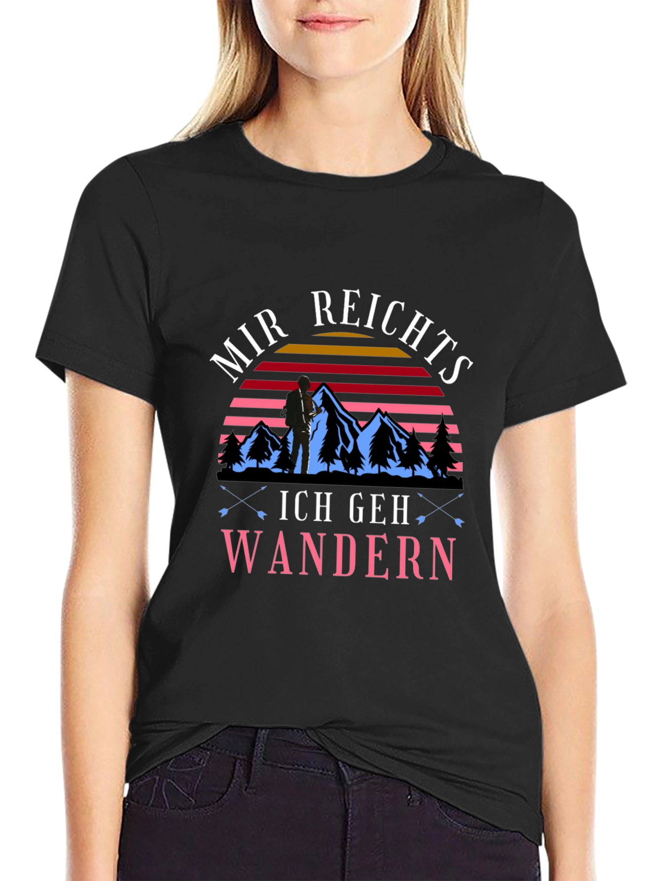 Mir Reichts Ich Geh Wandern Hiking T-Shirt