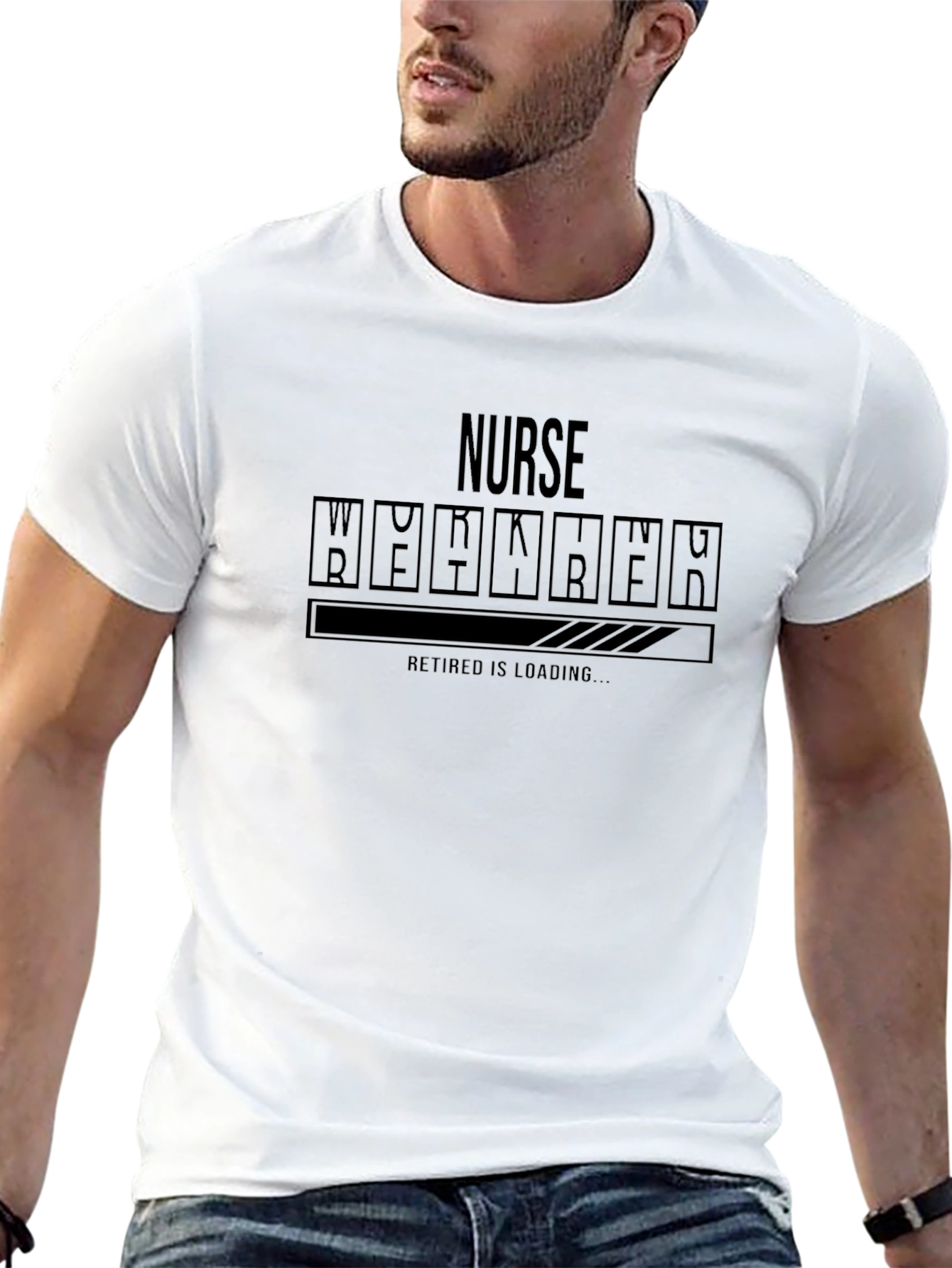 Nurse Retirement Loading T-Shirt Funny Retirement Gift