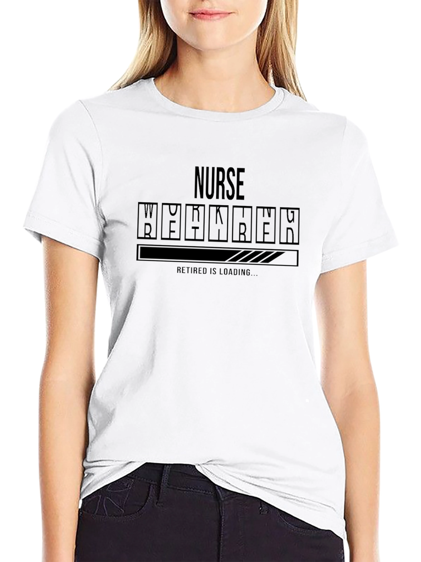 Nurse Retirement Loading T-Shirt Funny Retirement Gift