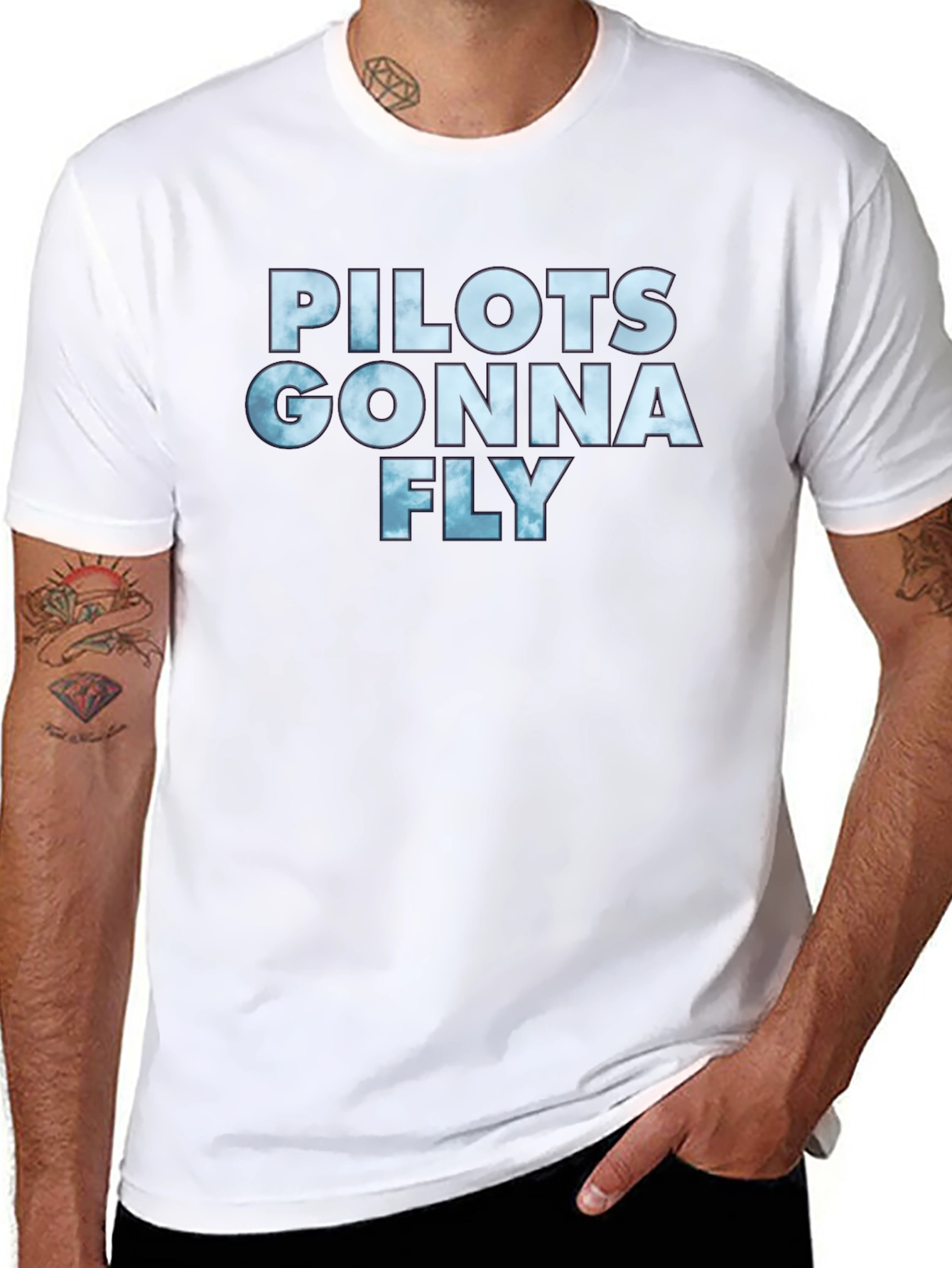 Pilots Gonna Fly T-Shirt - Aviation Apparel