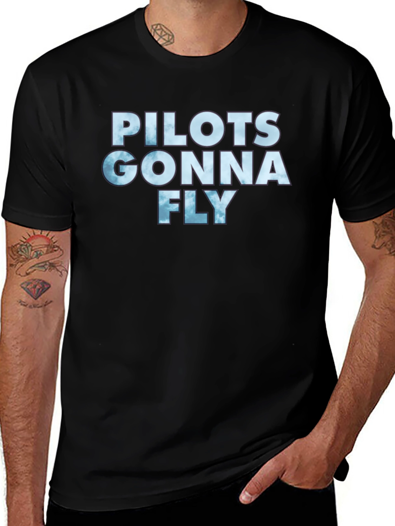 Pilots Gonna Fly T-Shirt - Aviation Apparel