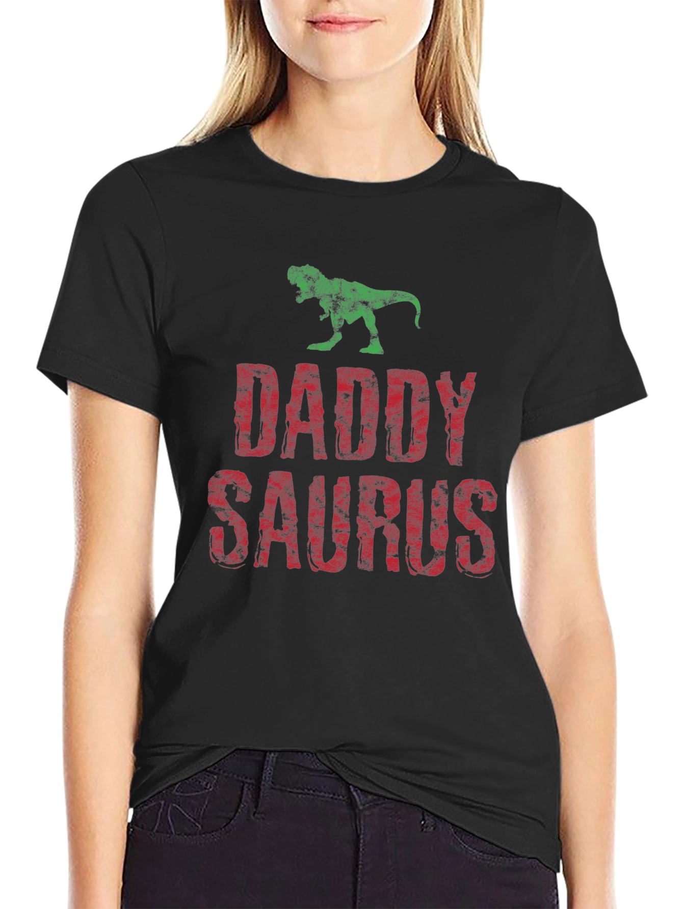 Daddy Saurus T-Shirt - Dad Dinosaur Tee
