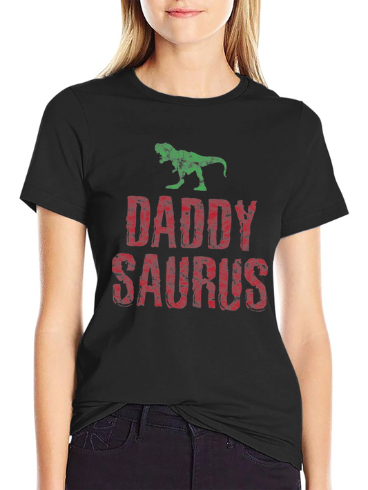 Daddy Saurus T-Shirt - Dad Dinosaur Tee