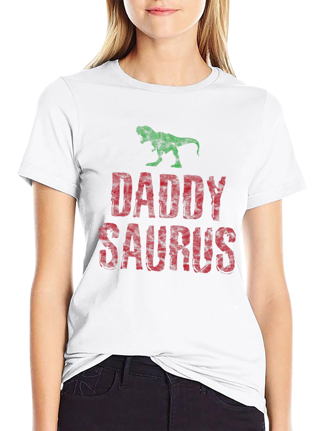 Daddy Saurus T-Shirt - Dad Dinosaur Tee