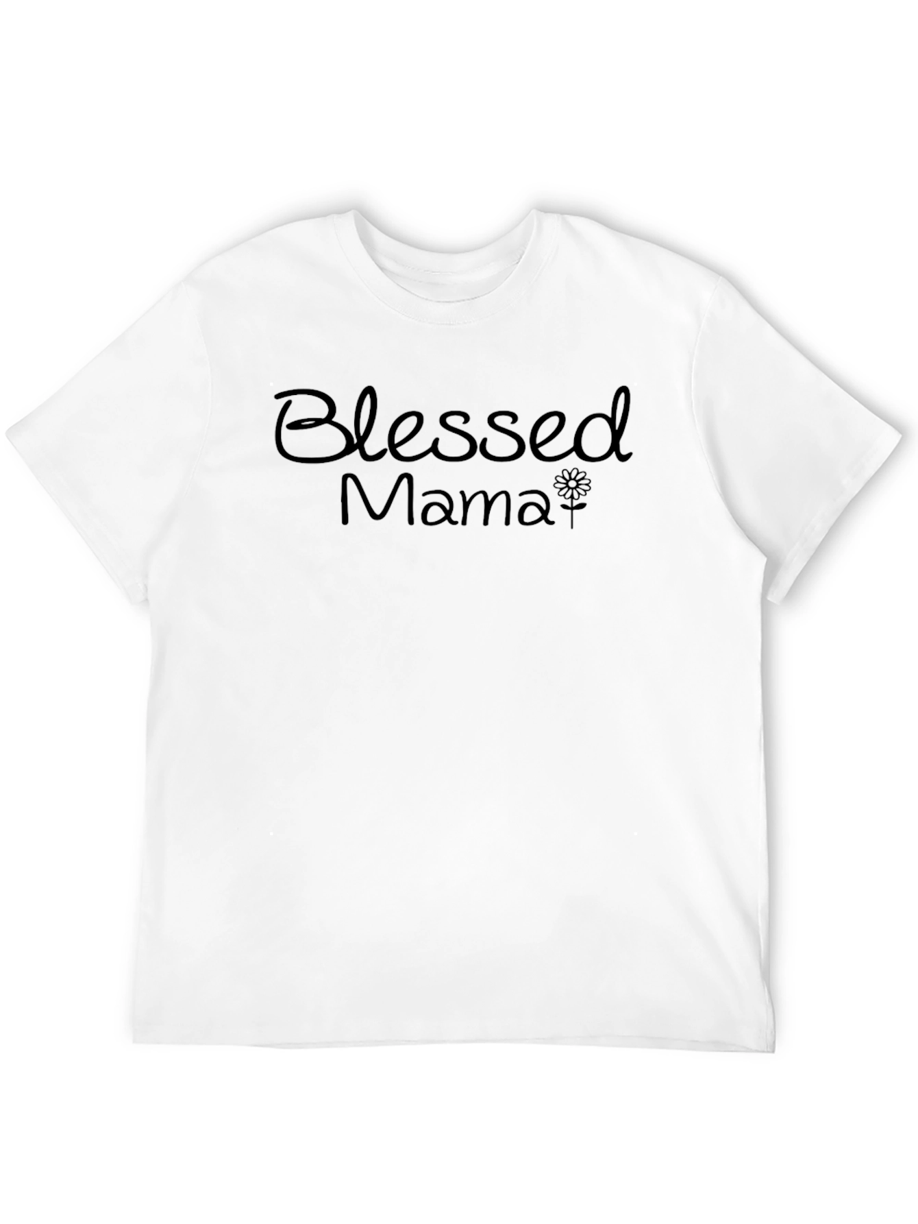 Blessed Mama Graphic T-Shirt - Soft Cotton Tee