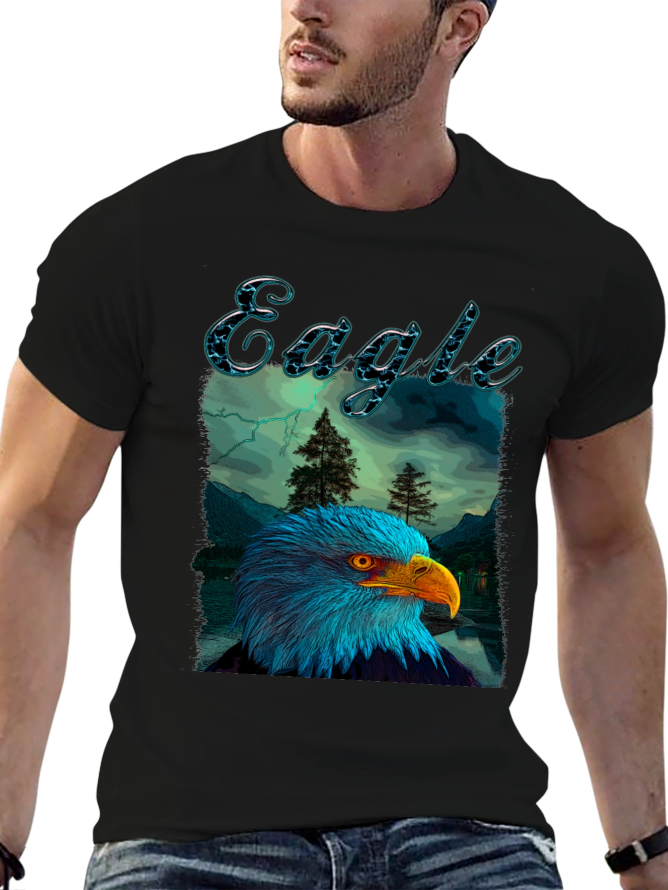 Eagle Graphic Tee - Bold & Striking Design