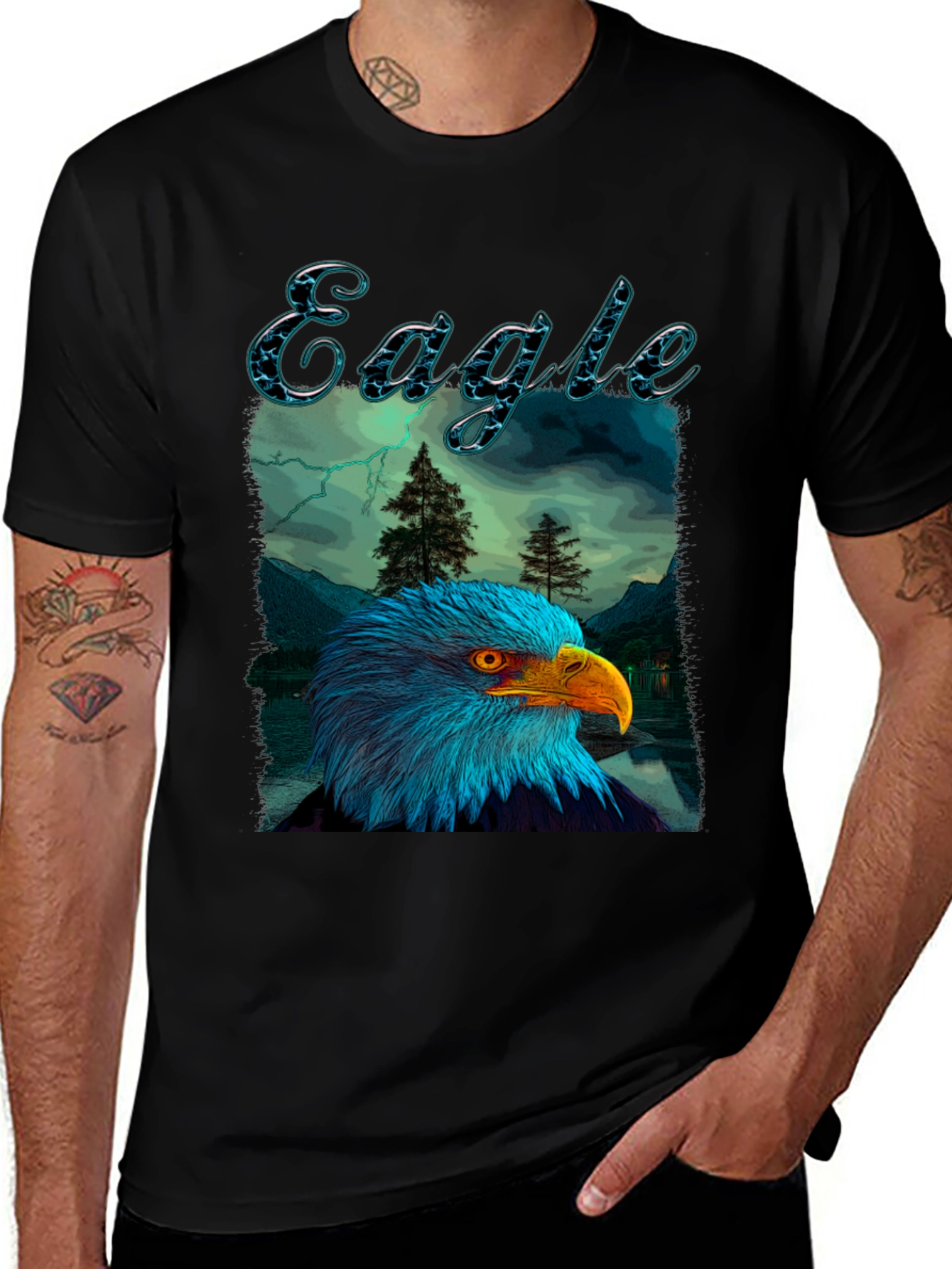 Eagle Graphic Tee - Bold & Striking Design