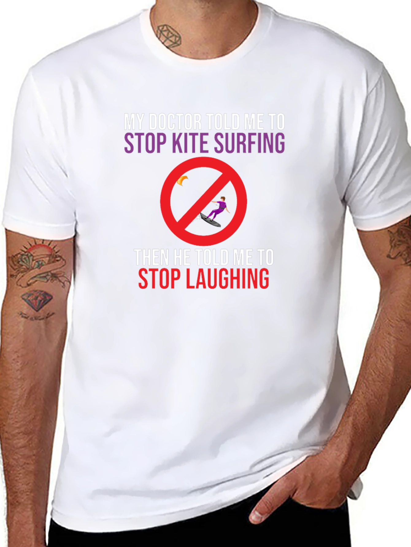 Funny Kite Surfing T-Shirt: Doctors Orders