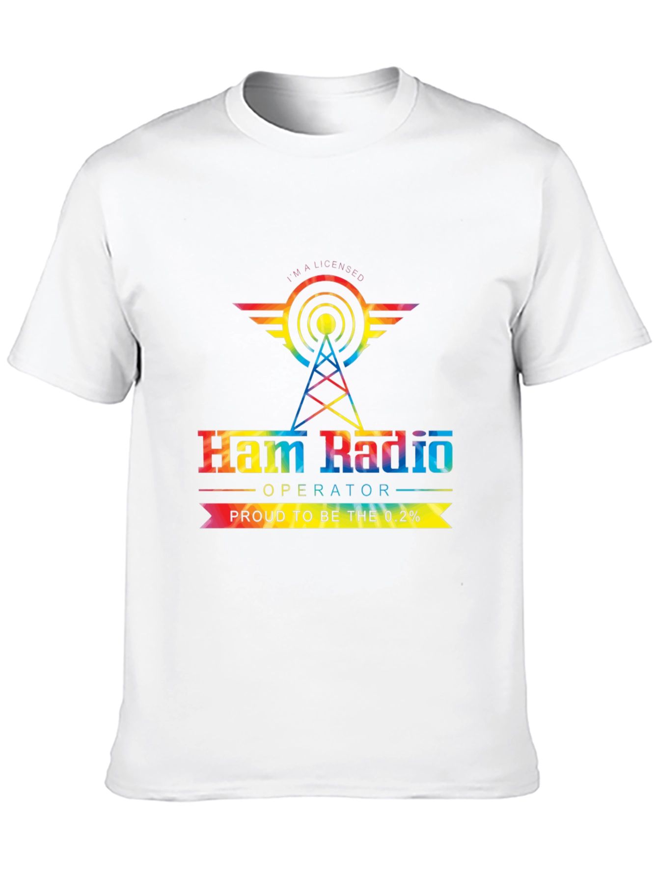 Ham Radio Operator T-Shirt - Proud 0.2%