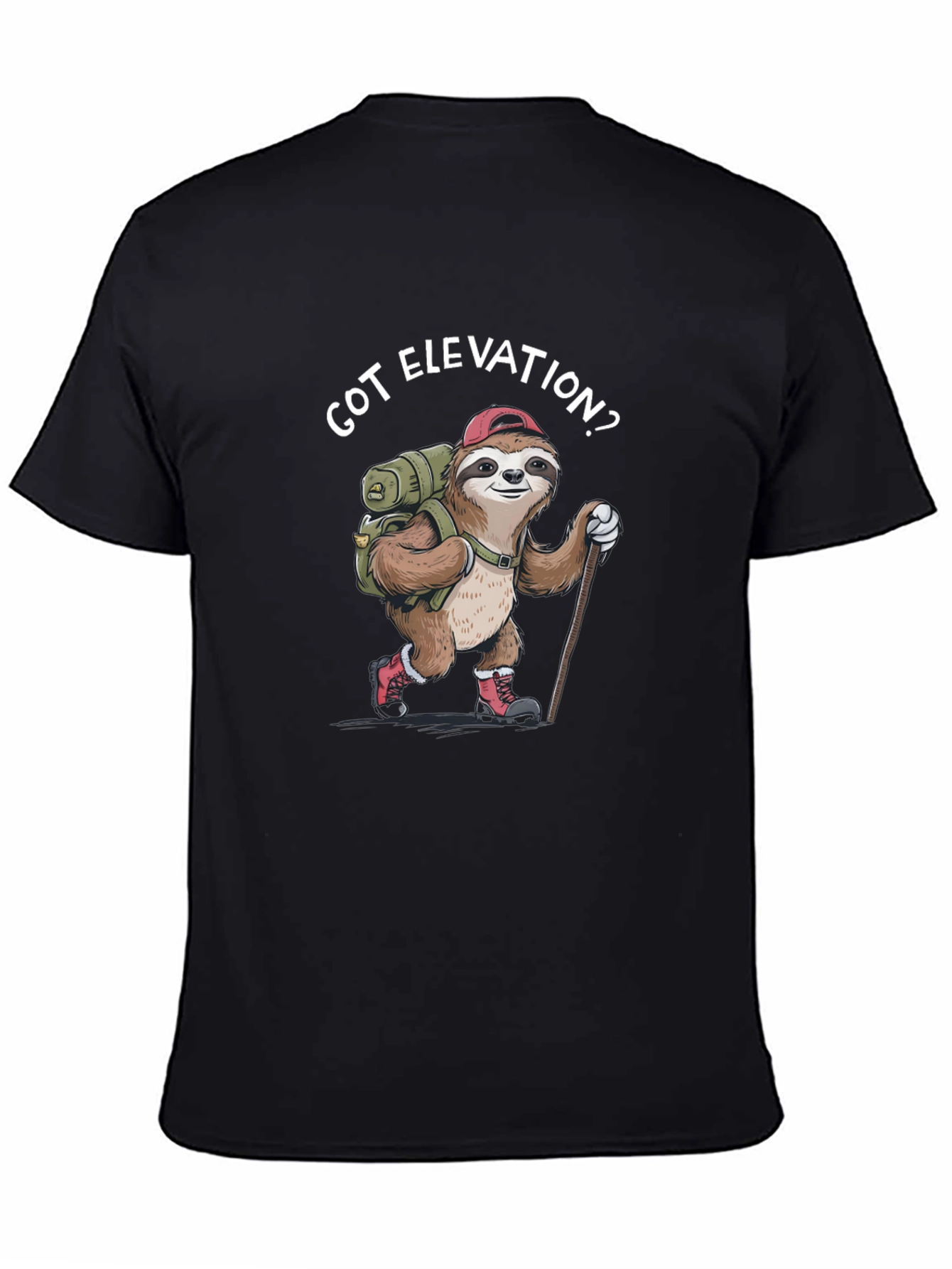 Got Elevation? Sloth Hiking T-Shirt