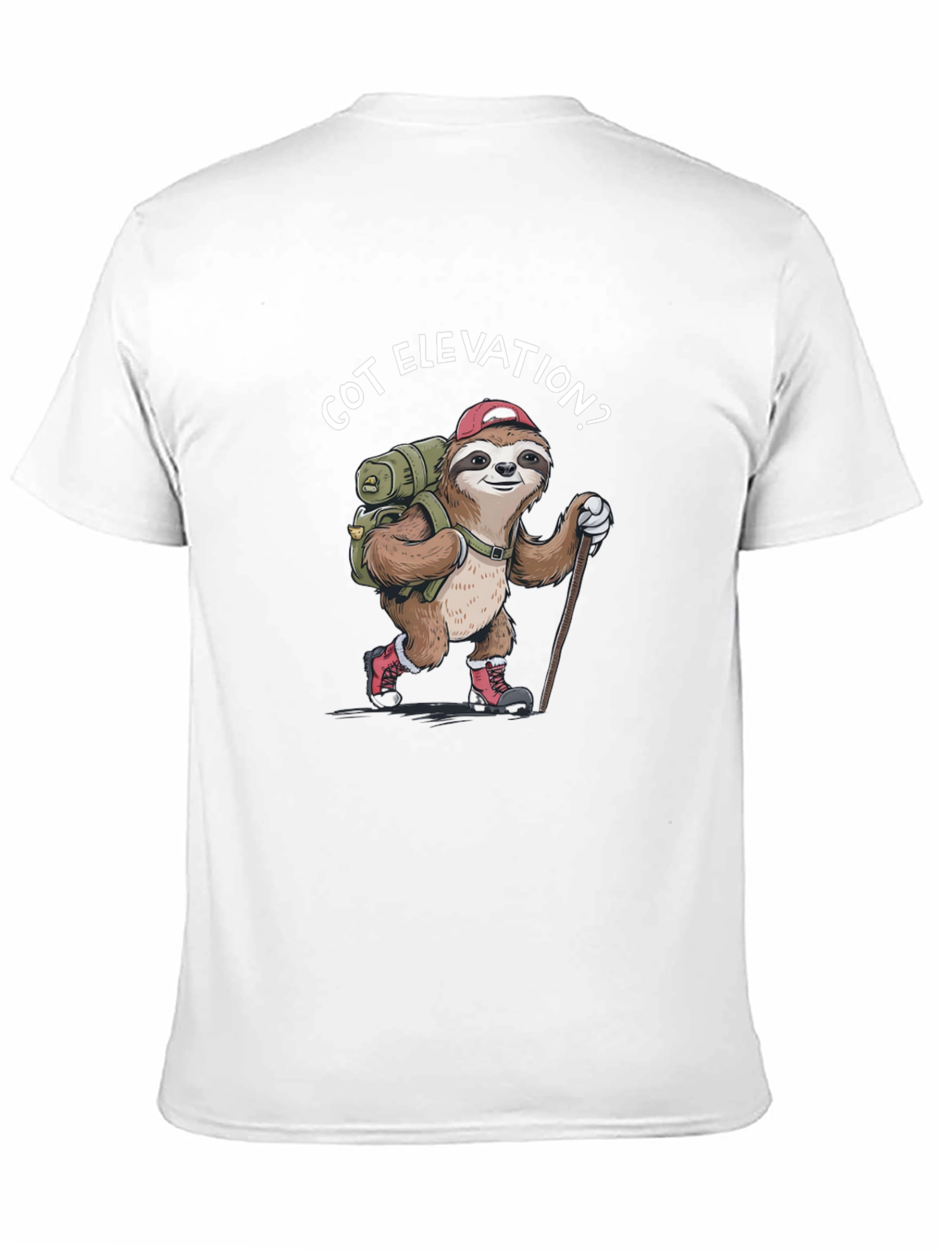 Got Elevation? Sloth Hiking T-Shirt