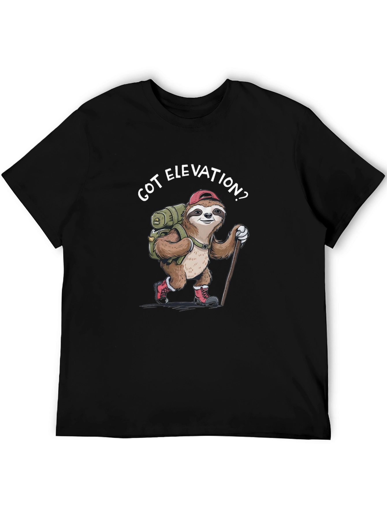 Got Elevation? Sloth Hiking T-Shirt