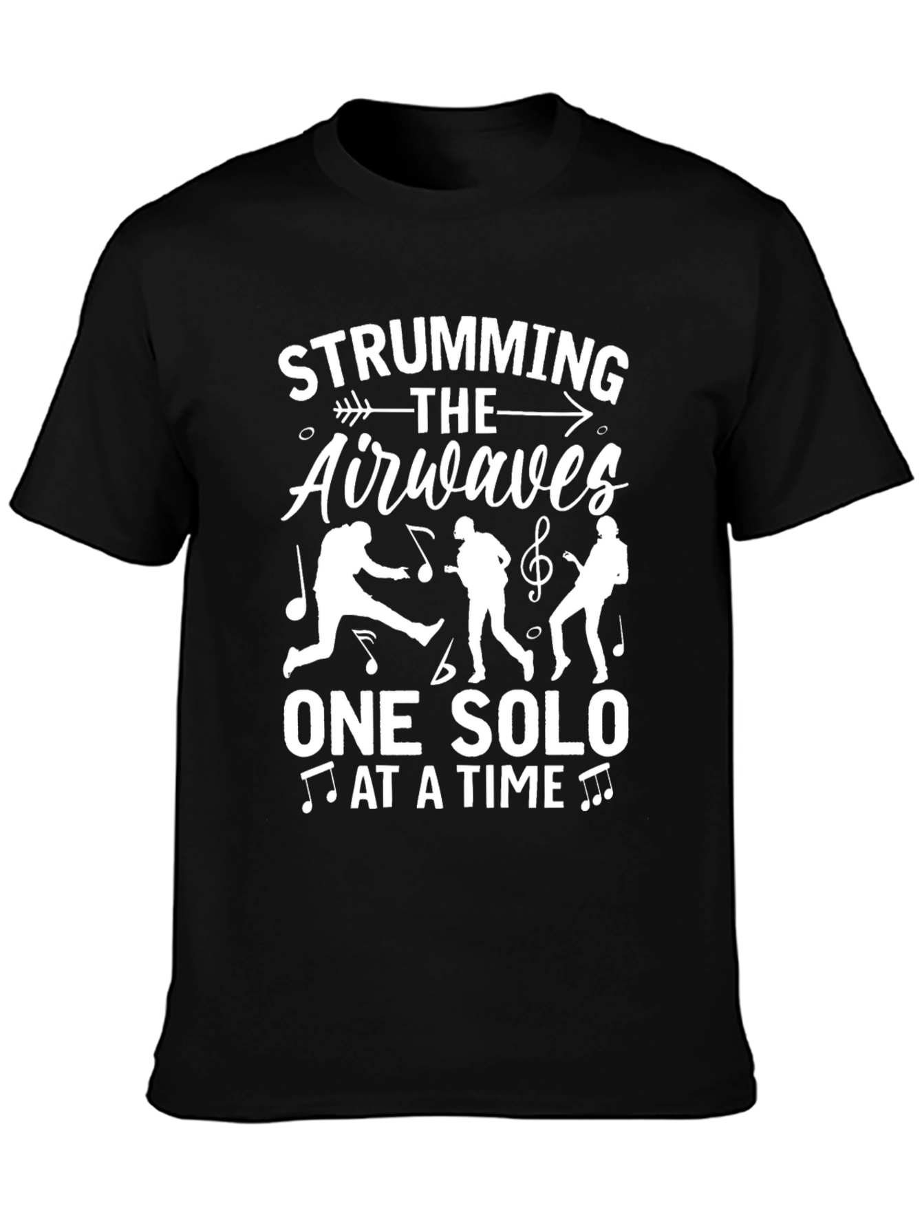 Strumming the Airwaves Graphic T-Shirt
