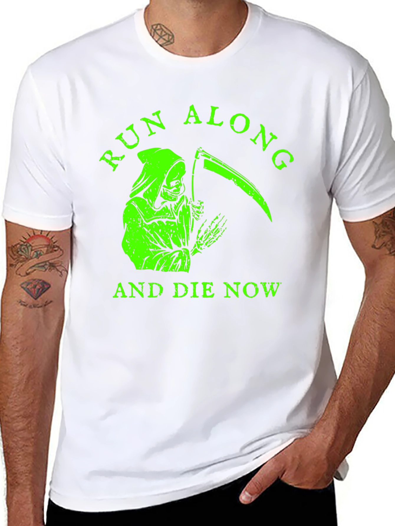 Run Along and Die Now Graphic T-Shirt