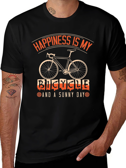 Happiness Bicycle T-Shirt - Sunny Day Ride
