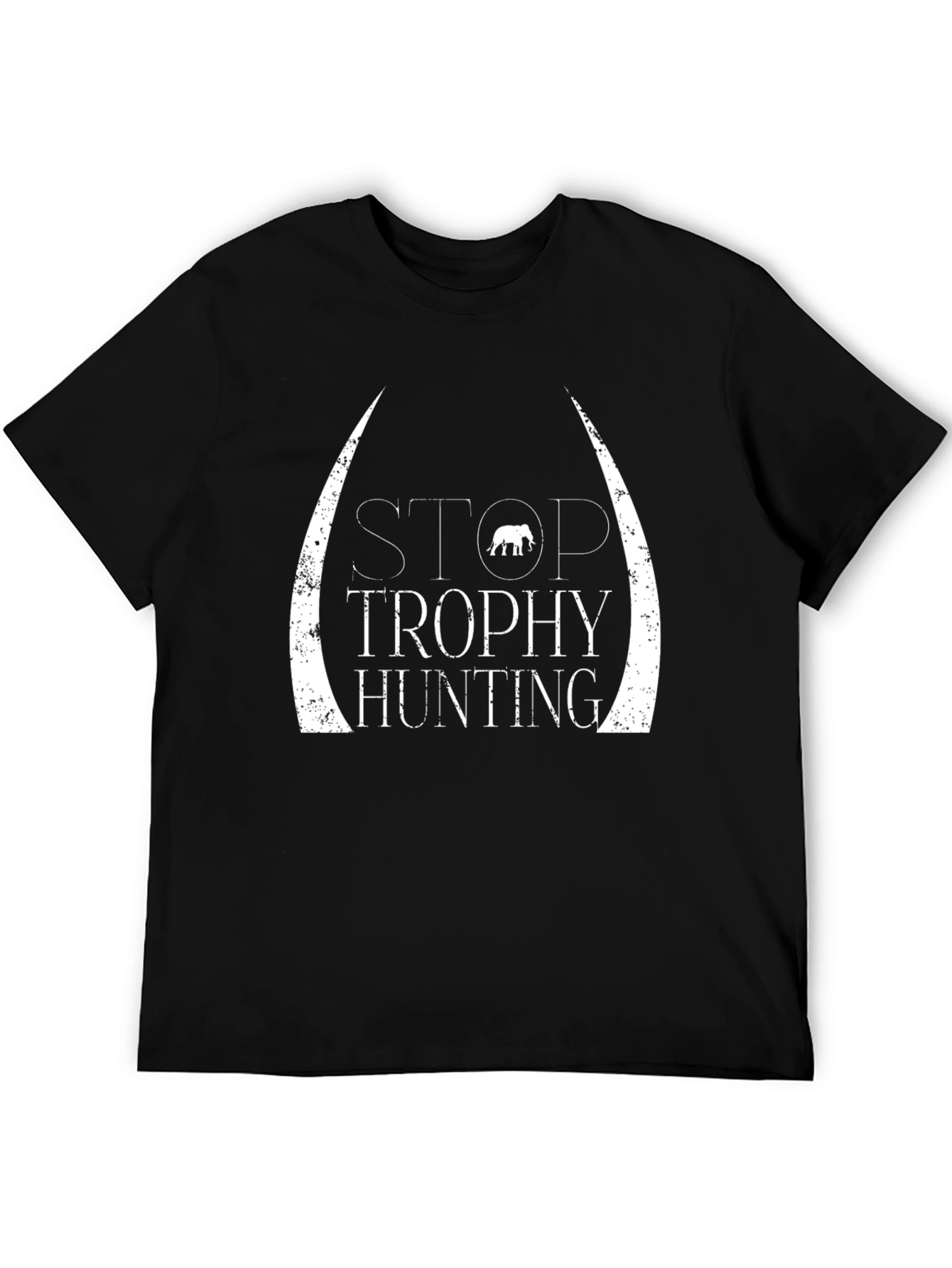 Stop Trophy Hunting Graphic Tee - Anti-Poaching T-Shirt