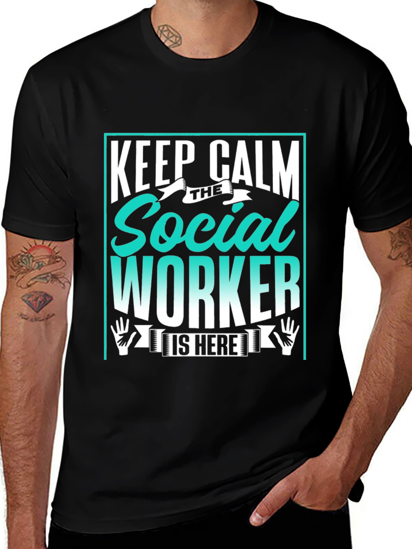 Keep Calm Social Worker T-Shirt