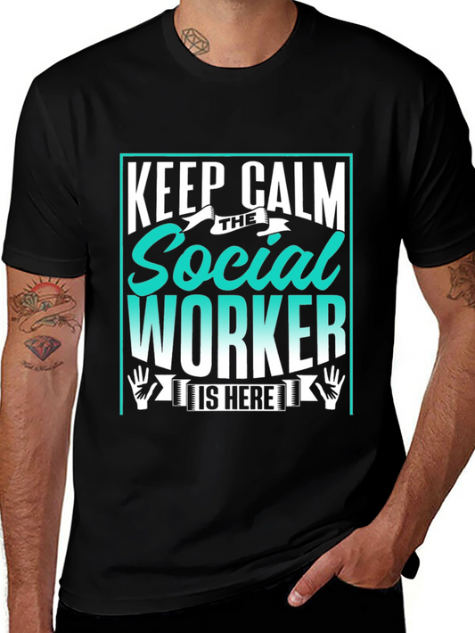 Keep Calm Social Worker T-Shirt