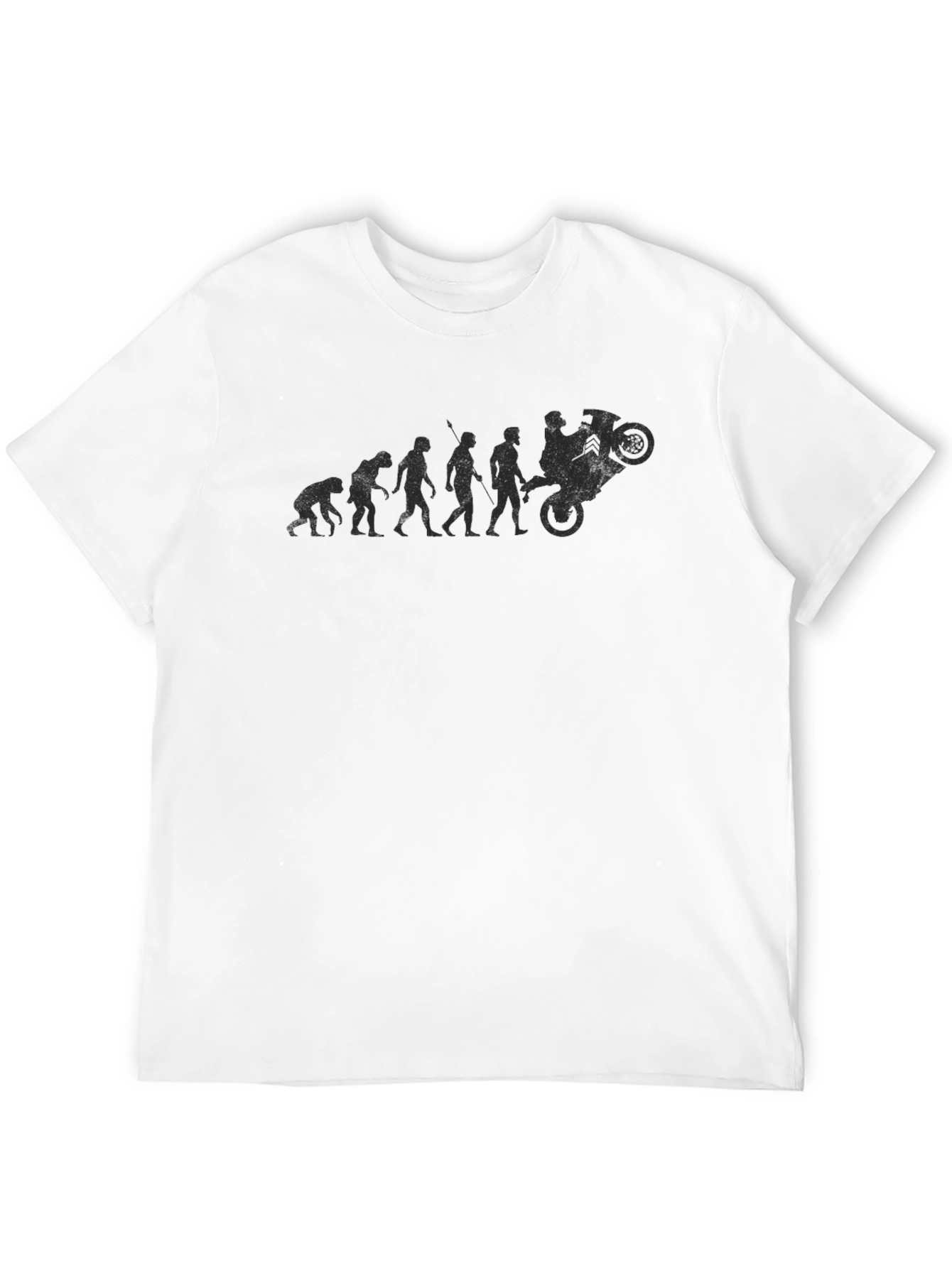 Evolution of Dirt Bike Rider T-Shirt