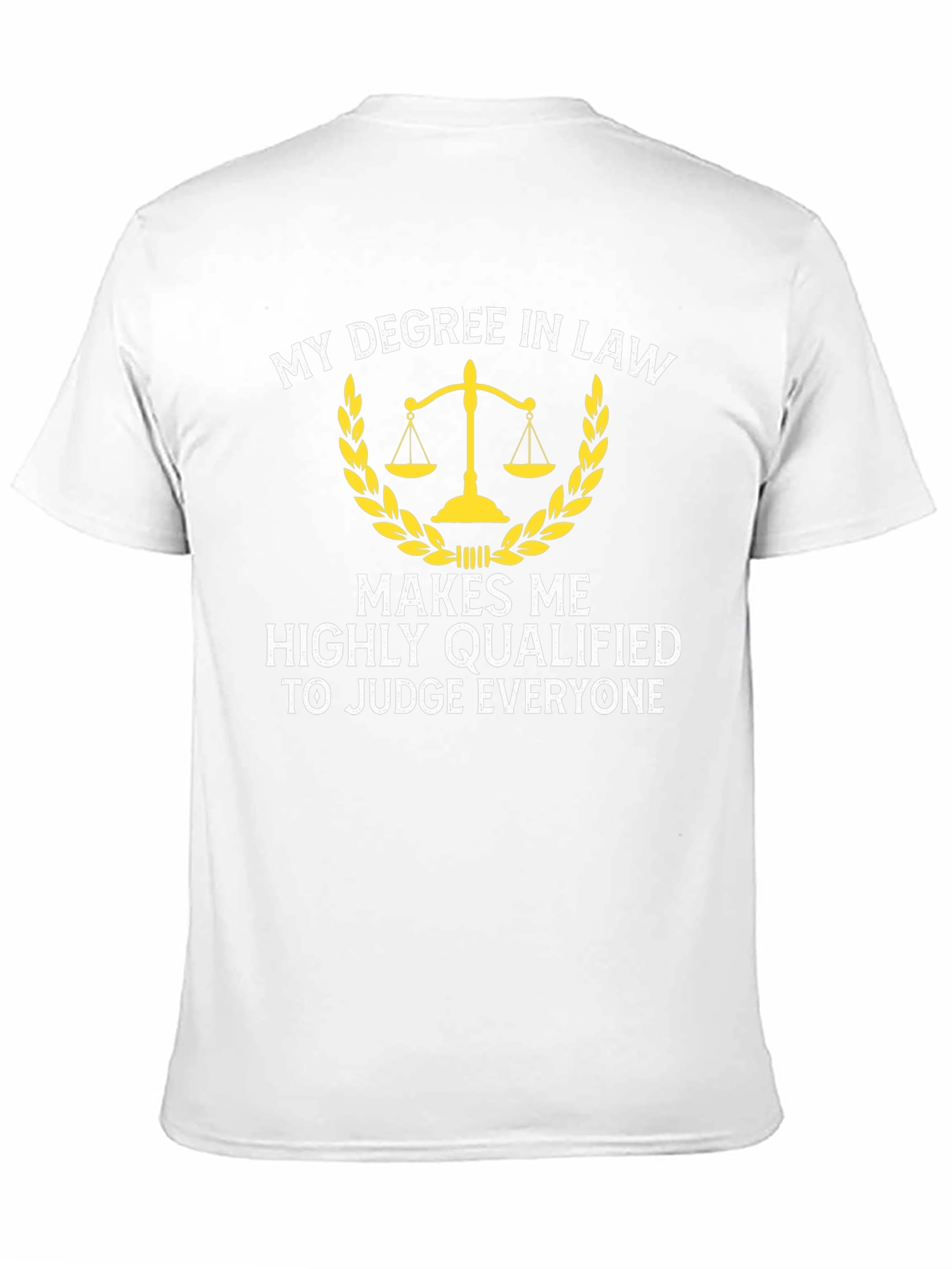 Law Degree Judge T-Shirt - Legal Humor