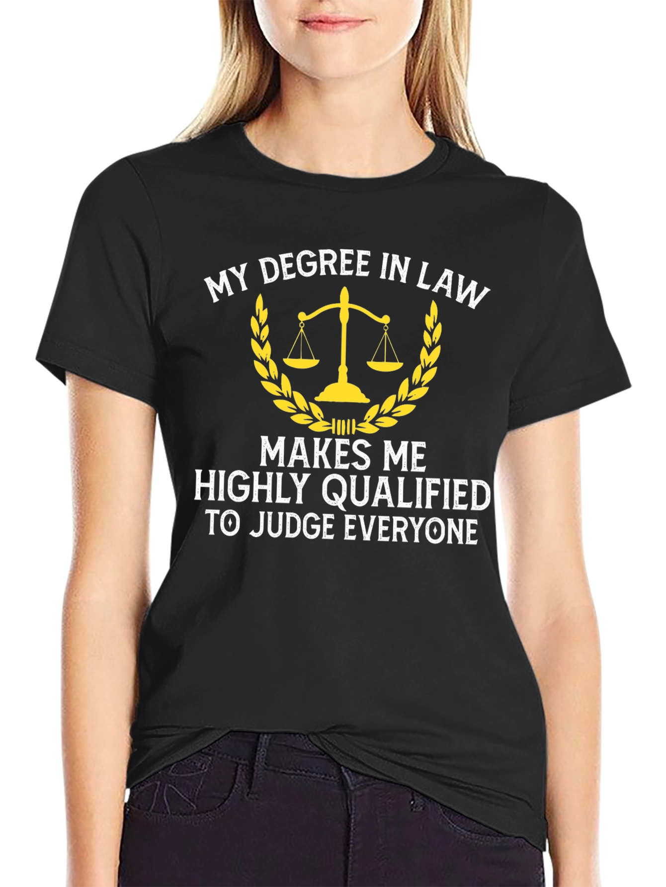 Law Degree Judge T-Shirt - Legal Humor