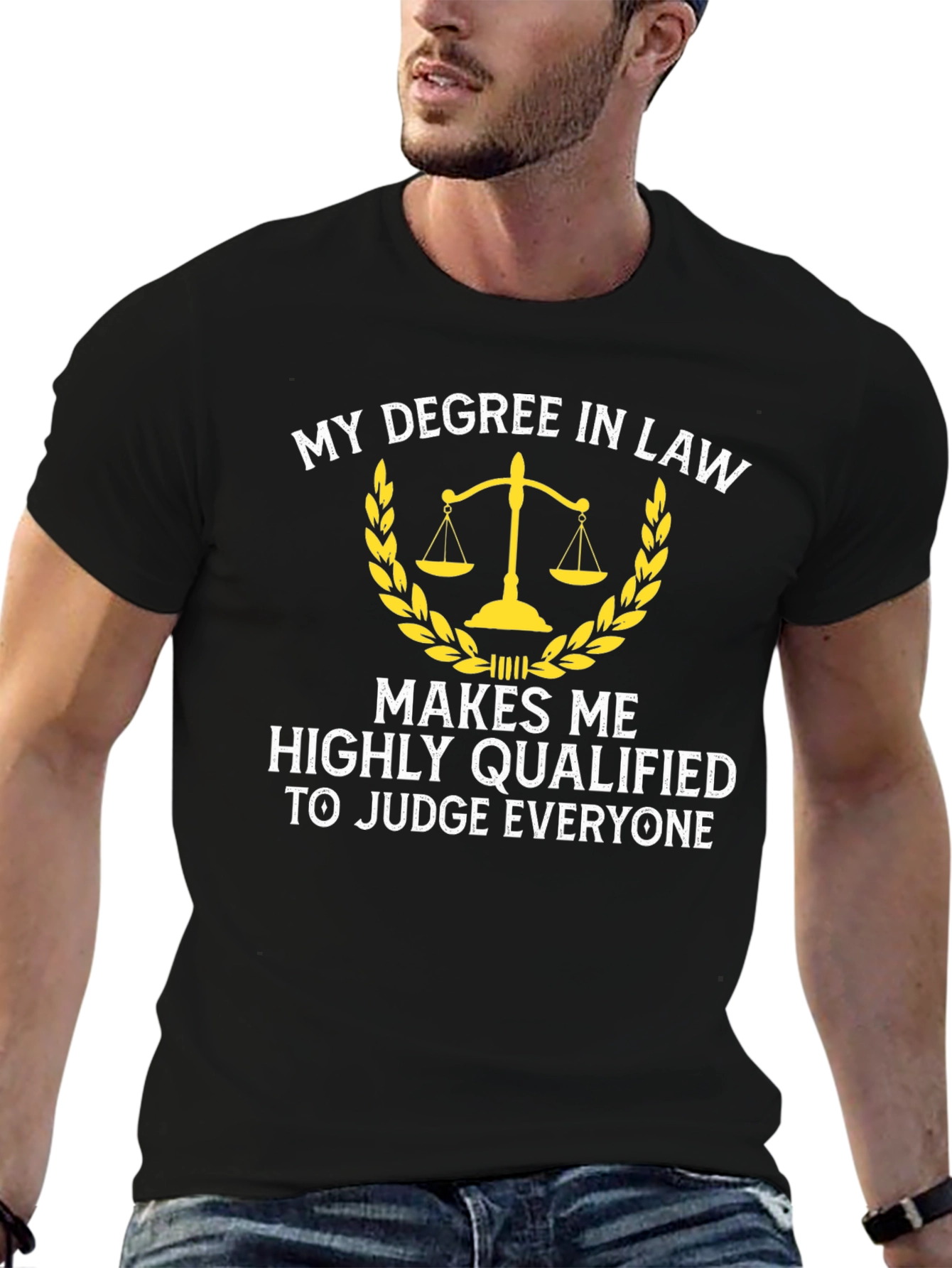 Law Degree Judge T-Shirt - Legal Humor