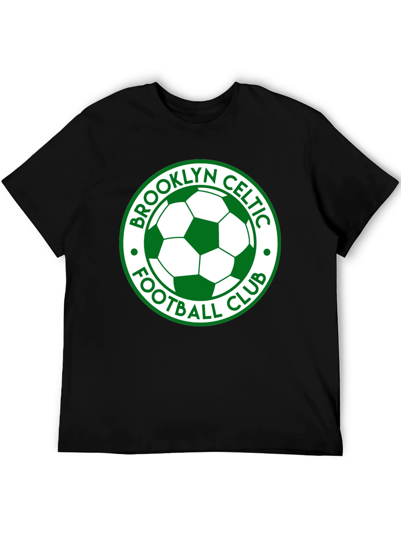 Brooklyn Celtic Football Club Black T-Shirt