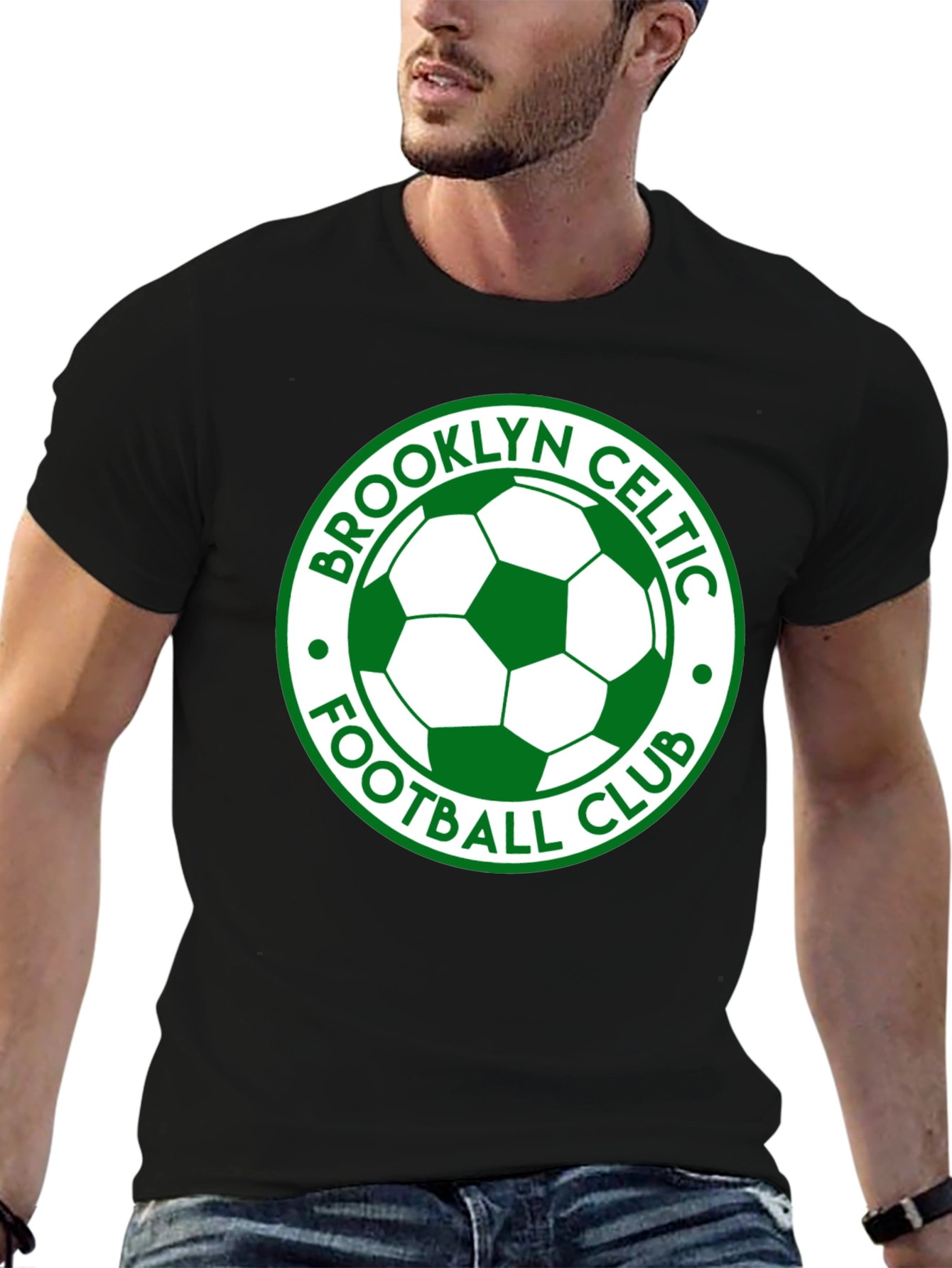 Brooklyn Celtic Football Club Black T-Shirt