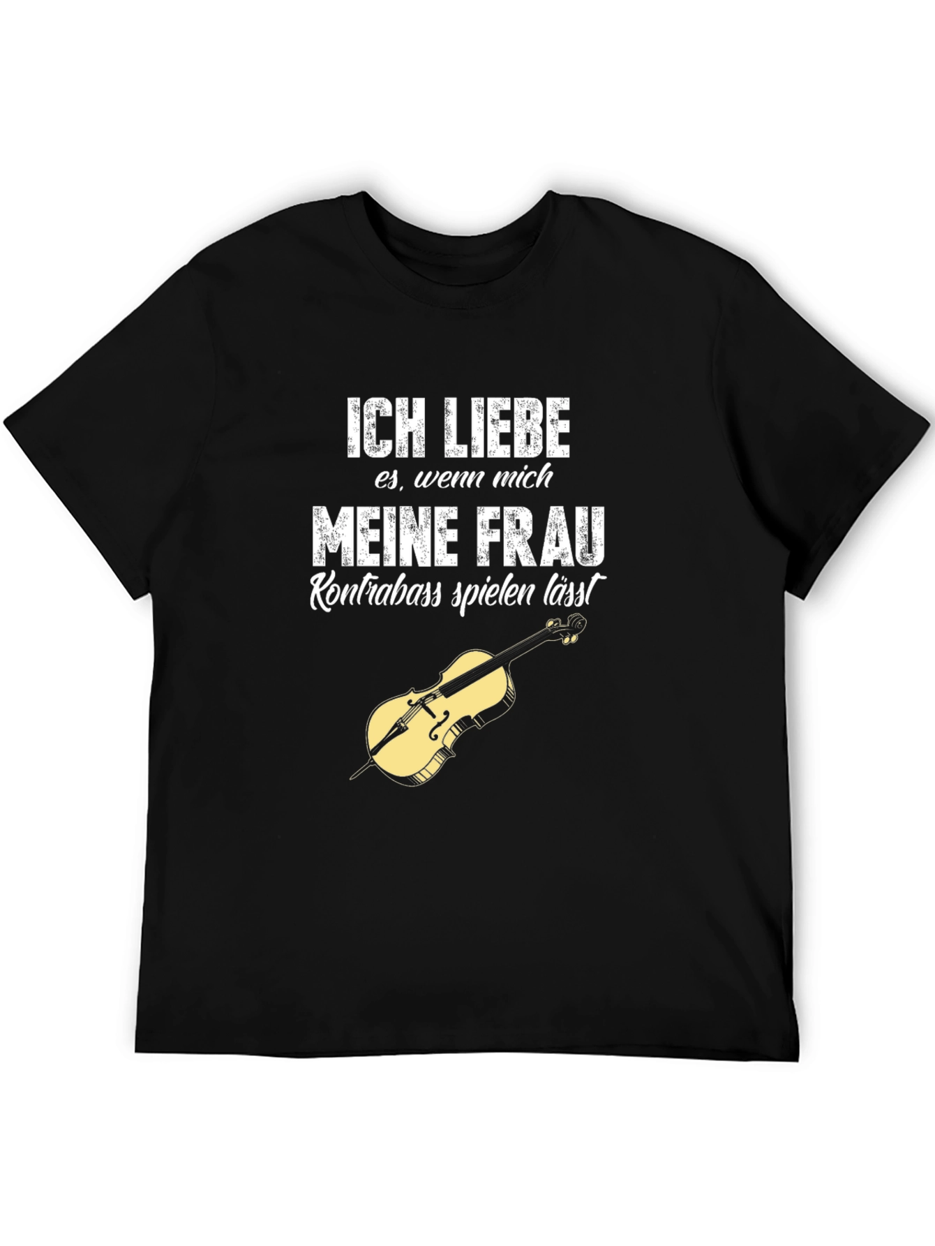 Ich Liebe Meine Frau Kontrabass T-Shirt