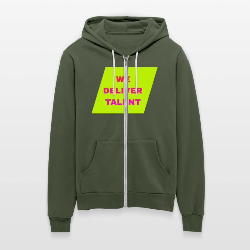 WE DELIVER TALENT MENS T SHIRT