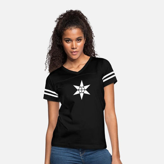 White six-pointed star