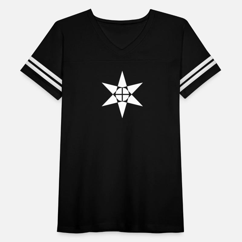 White six-pointed star