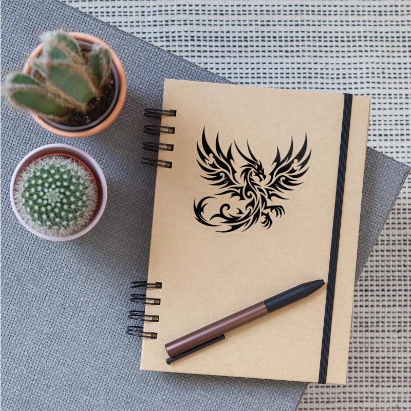 Wild Tattoo Tribal Dragon With Wings