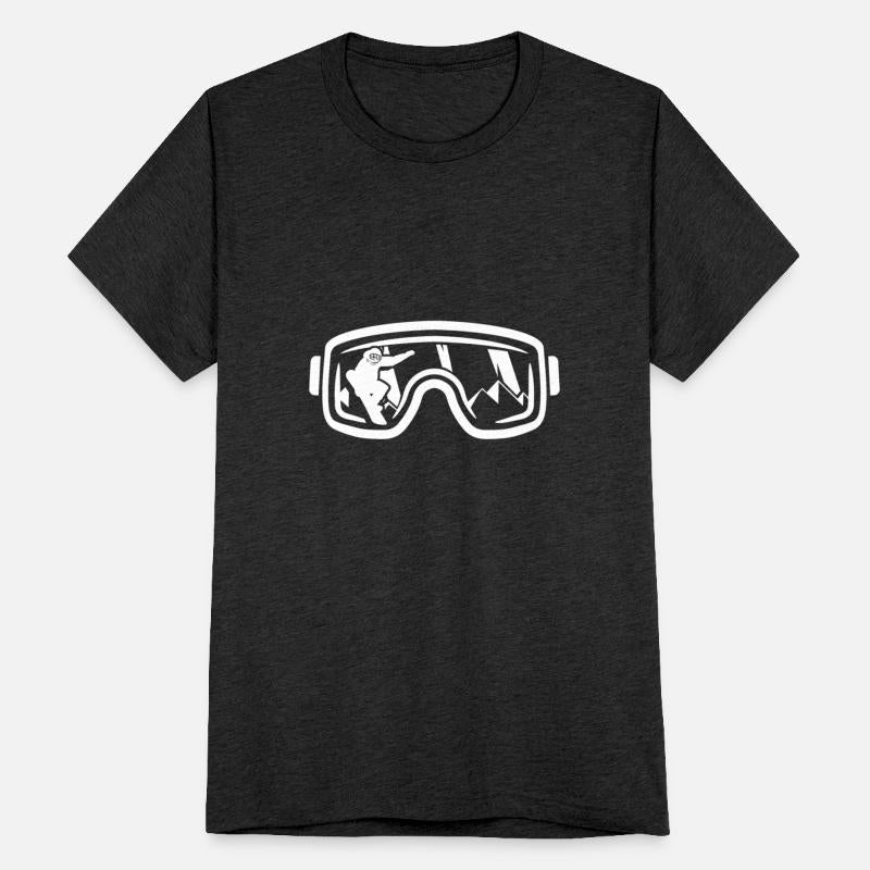 Winter Magic on the Snowboard: Silhouette