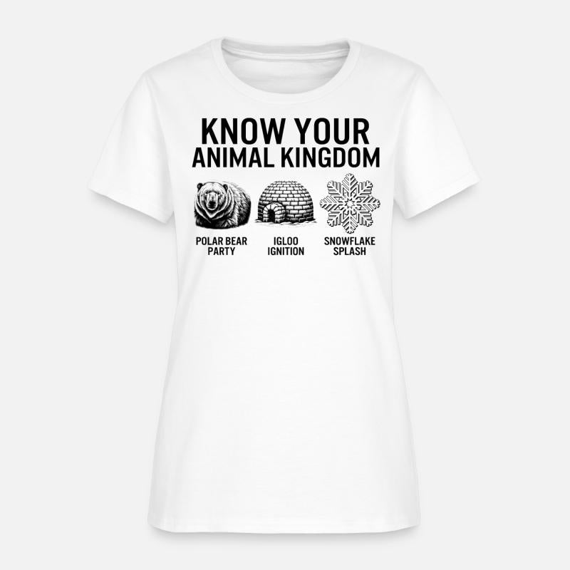 Winter Shirt, Know Your Animal Kingdom Polar Bear