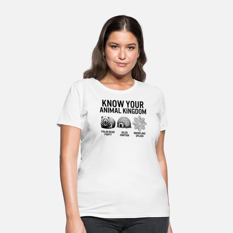 Winter Shirt, Know Your Animal Kingdom Polar Bear
