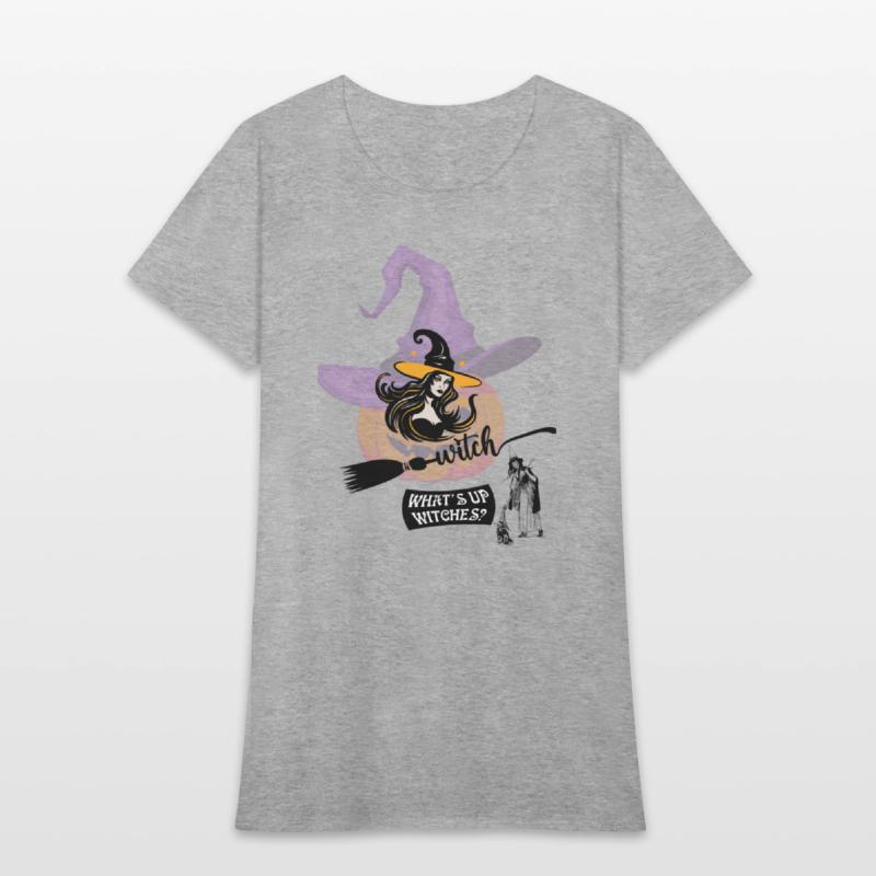 WITCH T-shirt design (halloween)