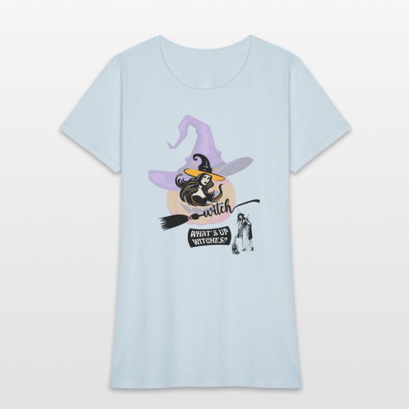 WITCH T-shirt design (halloween)