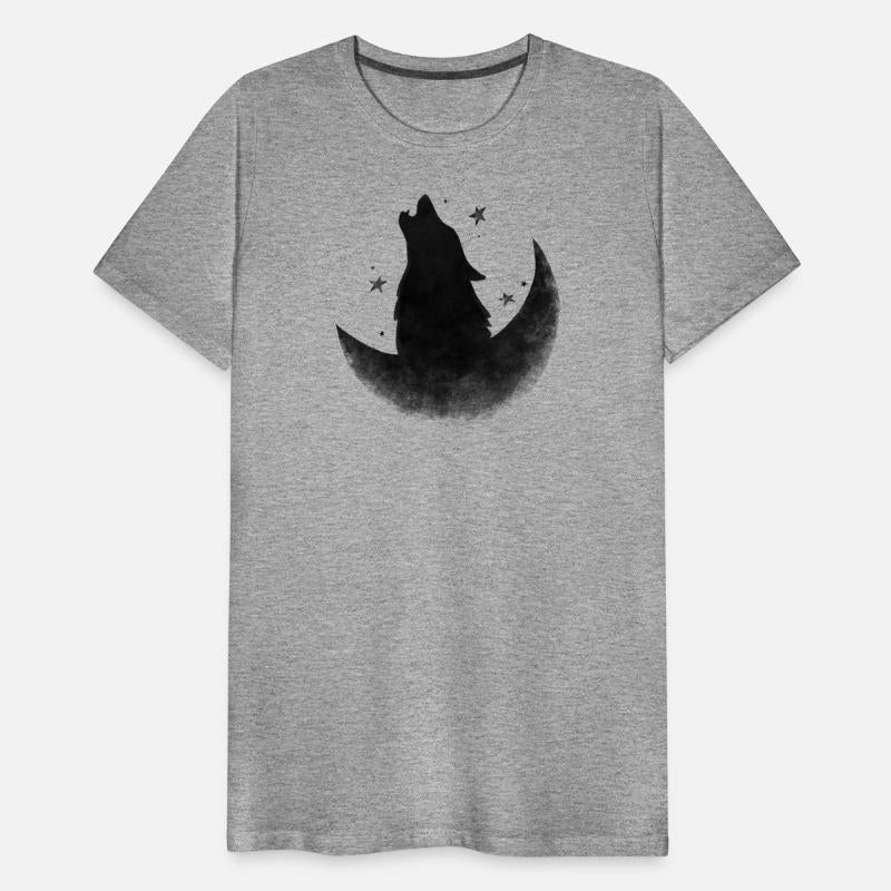 Wolf Howling at the Stars