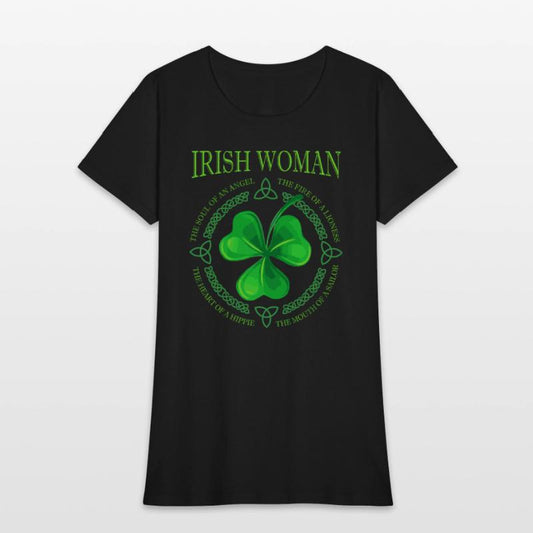 Womens Irish Woman Angel The Souls Of An Angel