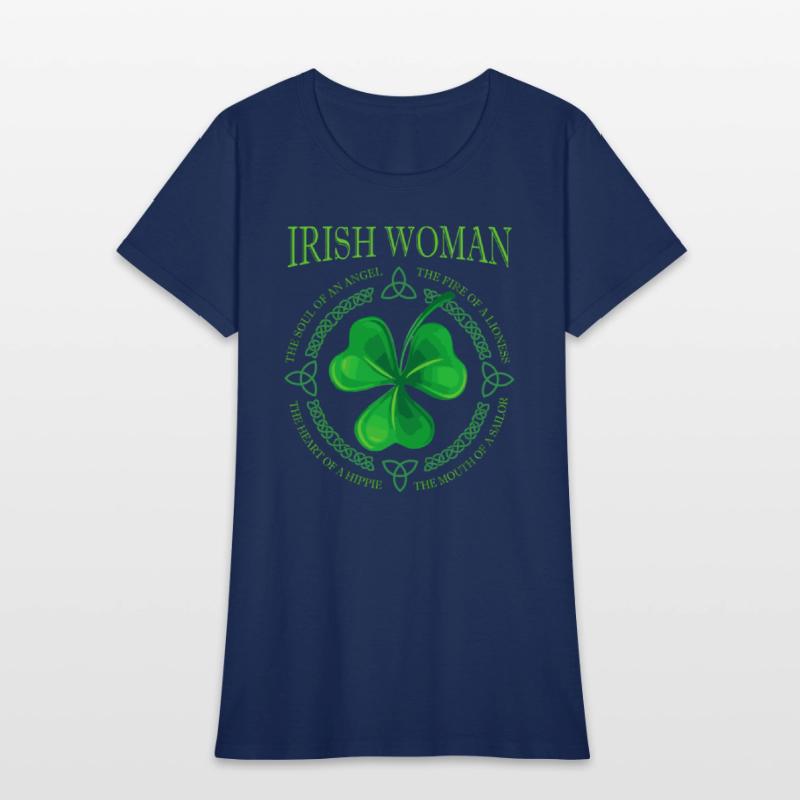 Womens Irish Woman Angel The Souls Of An Angel