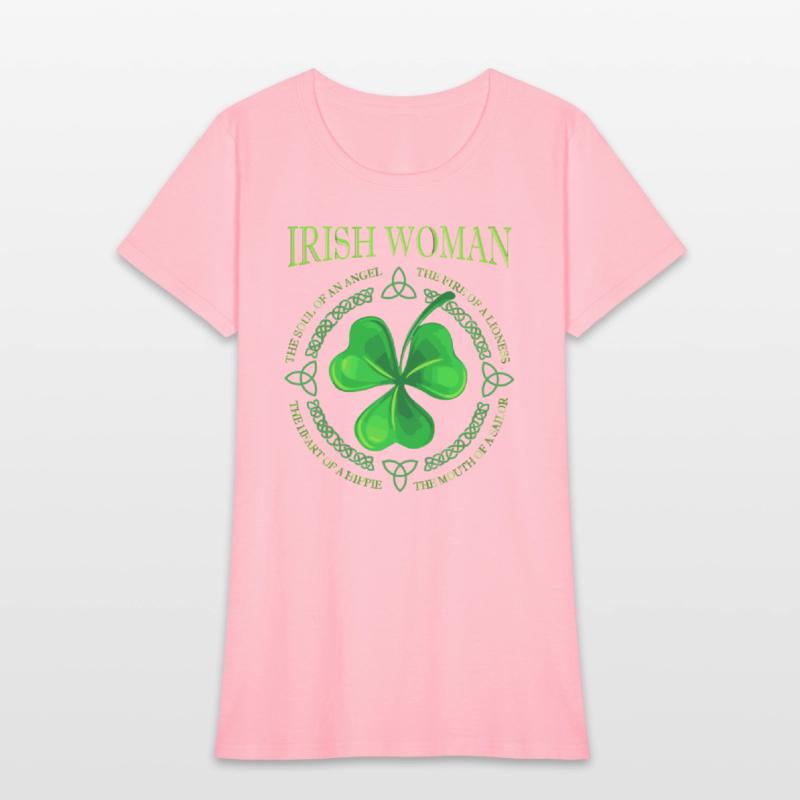 Womens Irish Woman Angel The Souls Of An Angel