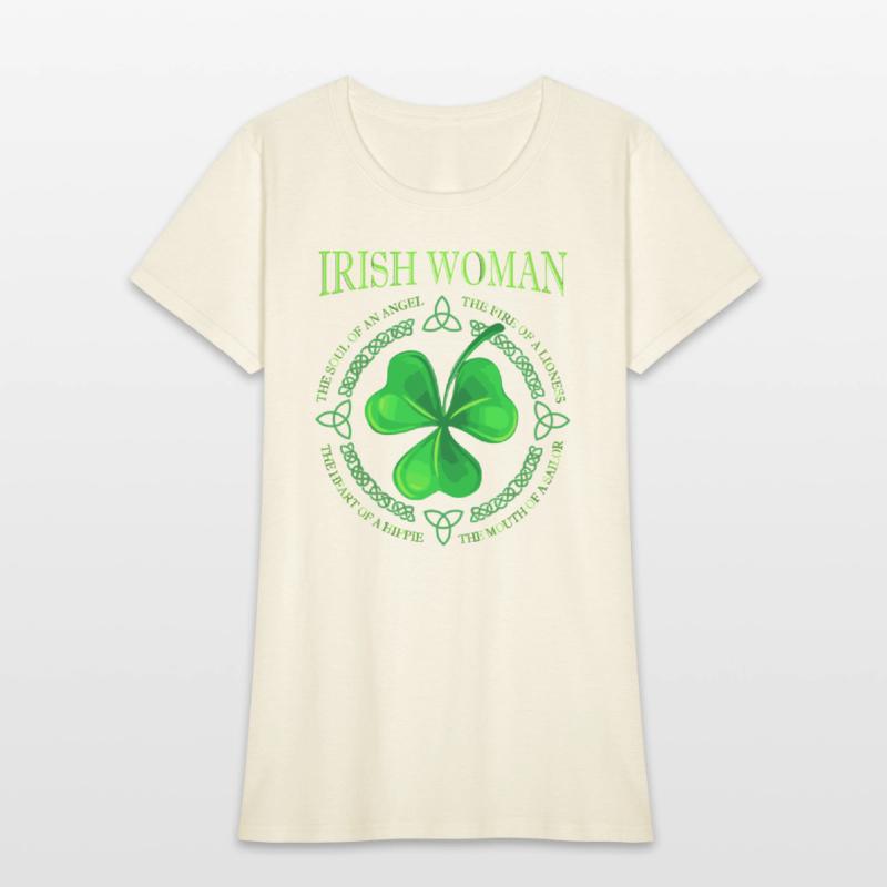 Womens Irish Woman Angel The Souls Of An Angel