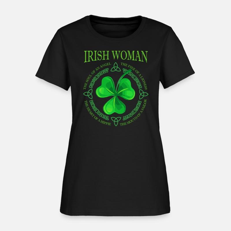 Womens Irish Woman Angel The Souls Of An Angel