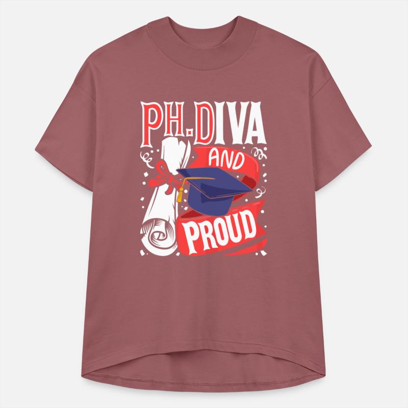 Womens Ph.Diva - PhD Graduate Ph.D. Graduation Doc
