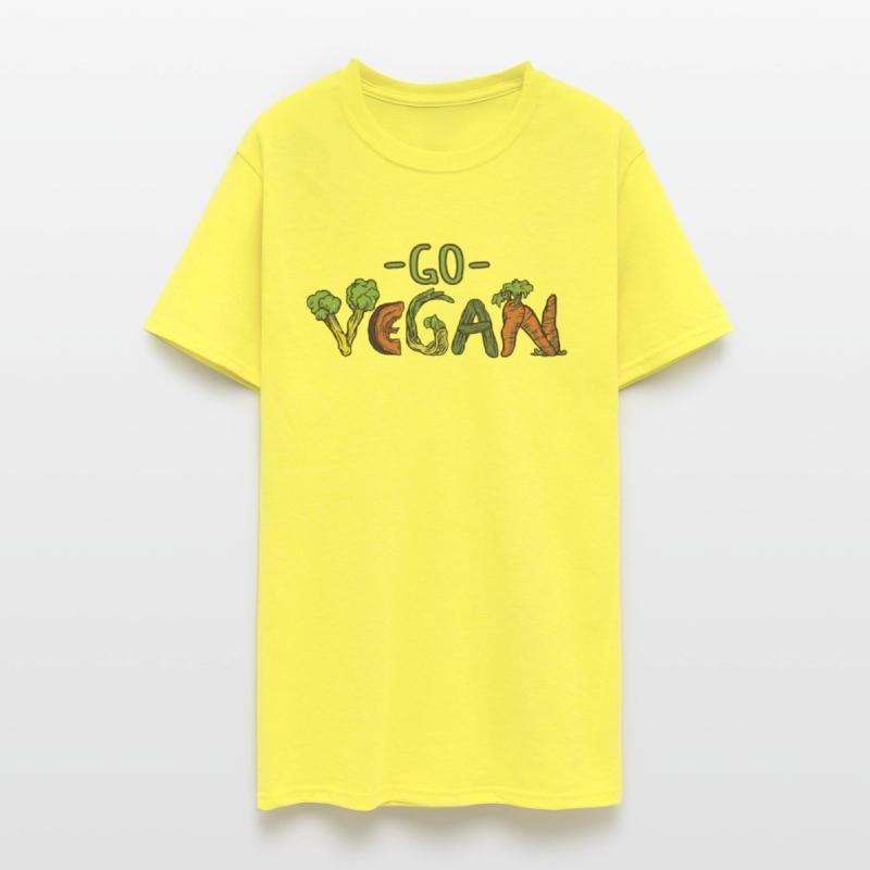 Word Vegetable Vegetarian Go Vegan