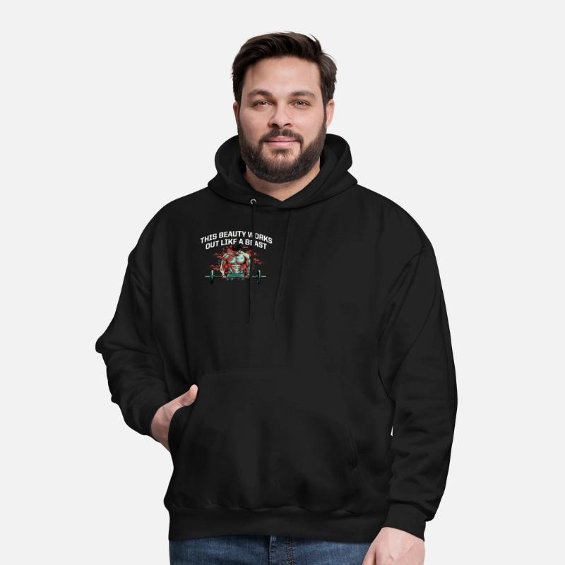 Works Out Like a Beast Funny Workout Humor Gym