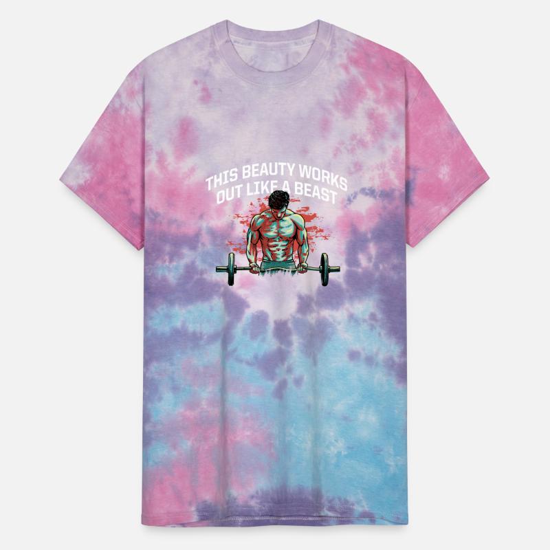 Works Out Like a Beast Funny Workout Humor Gym