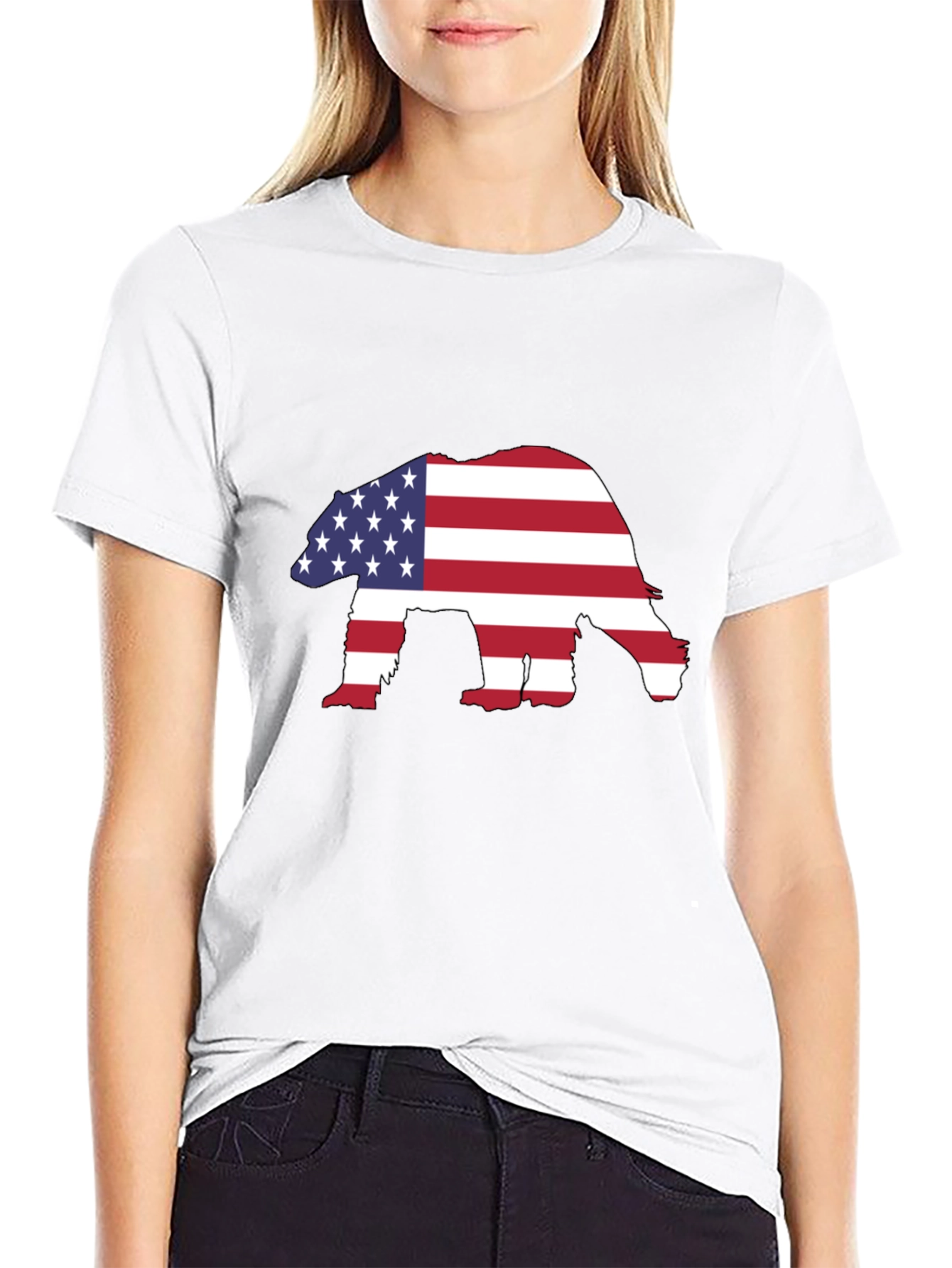 American Bear Graphic T-Shirt