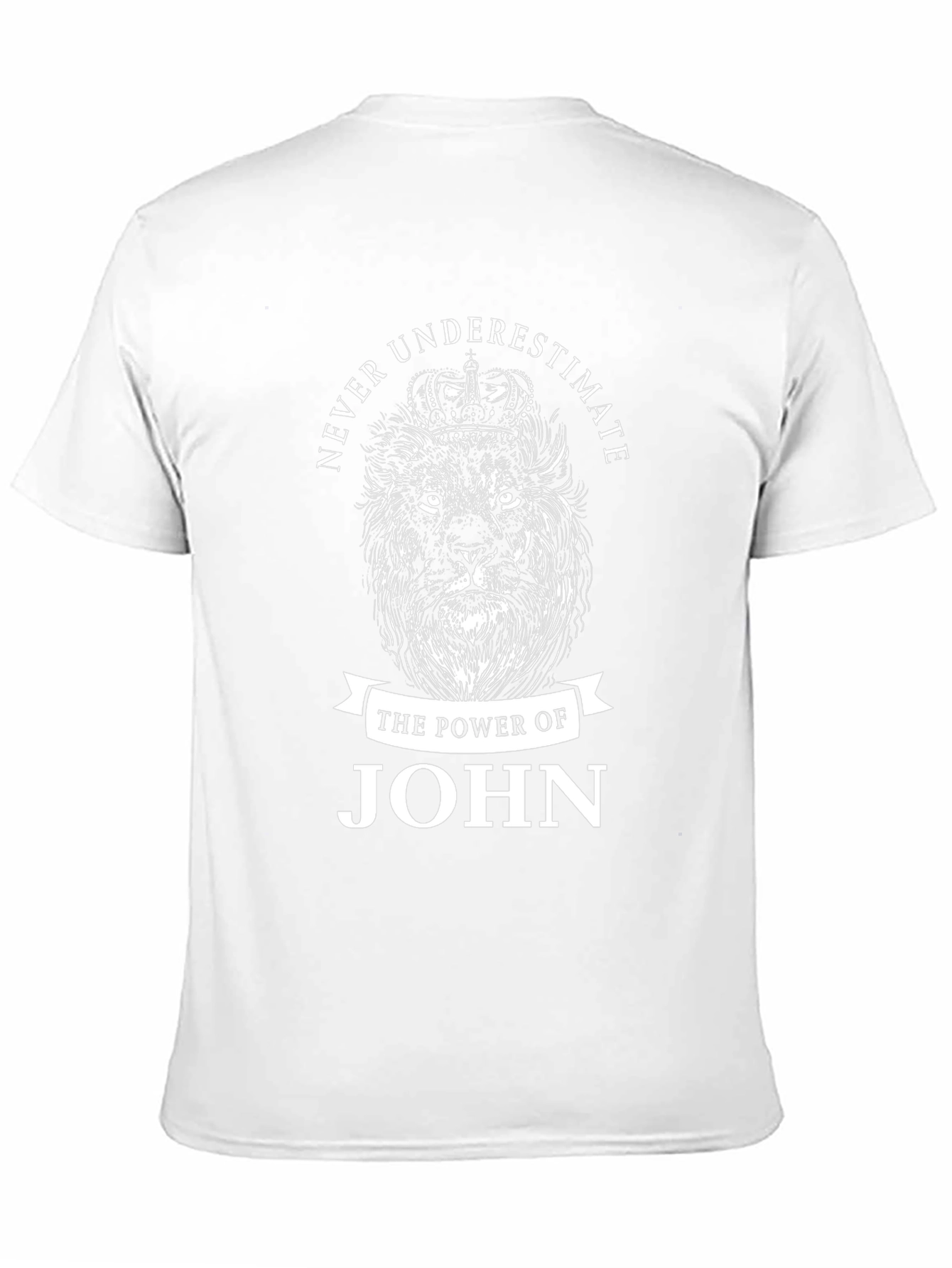 Never Underestimate John Lion T-Shirt